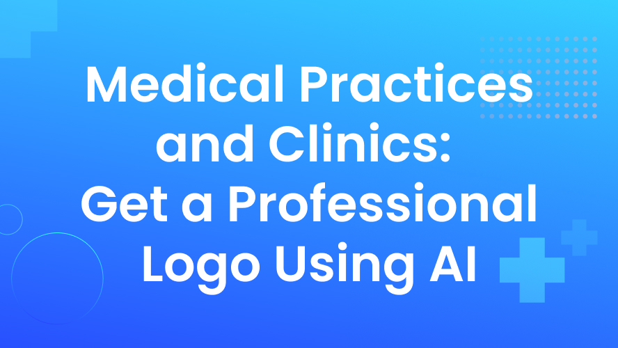 medical practices AI logo design in usa